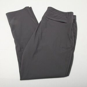 SKYR Tricot Dynasty Pants Mens 36x32 Gray Slim Fit Performance Polyester Golf